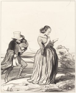 Saperlotte!... že bych chtěl... že moje žena dokončila... od Honoré Daumier