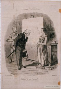Scény z Workshopu- madam, mám tu čest! od Honoré Daumier