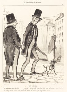 Sedm hodin od Honoré Daumier