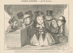 Pokud byla trpělivost vyhnána ze zbytku... od Honoré Daumier