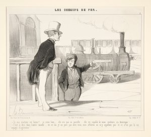 Pokud je můj stroj dobrý? od Honoré Daumier