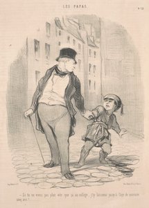 Pokud nepřijdeš na vysokou školu víc než jen to... od Honoré Daumier