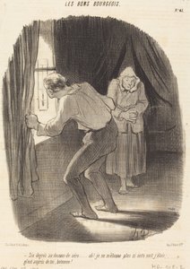Šest stupňů pod nulou... od Honoré Daumier