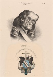 Soult (maršál) od Honoré Daumier