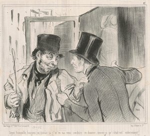 Uklidněte se, buržoazi, víme od Honoré Daumier