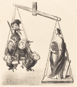 Všeobecné volební právo od Honoré Daumier