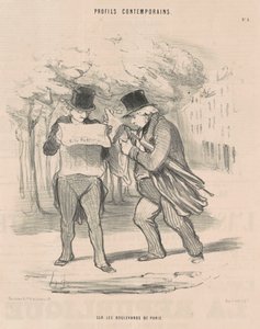 Na pařížských bulvárech od Honoré Daumier