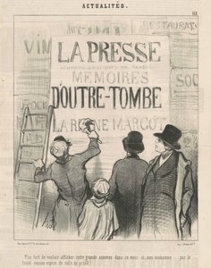 Mýlíte se, že chcete zveřejnit tento... inzerát... od Honoré Daumier