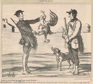 Tady jsem právě zabil úžasného... od Honoré Daumier