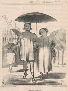 Oblečení z vlny veder od Honoré Daumier