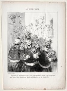 The Banqueters, deska 4: Rifolard je okouzlující než kdy jindy... od Honoré Daumier