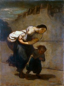 Břemeno, 1850-1852. od Honoré Daumier