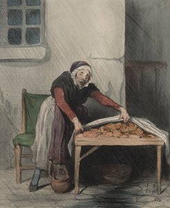 Kapitola interpretací, deska 8: Každá popálenina se bojí studené vody od Honoré Daumier