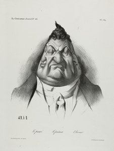 Minulost, přítomnost, budoucnost, deska 349, 1834 od Honoré Daumier