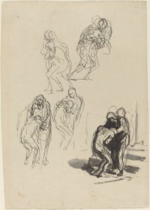 Marnotratný syn od Honoré Daumier