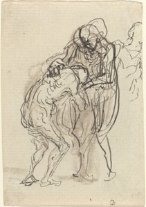Marnotratný syn od Honoré Daumier