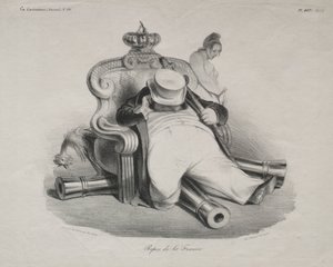 Odpočinek Francie od Honoré Daumier