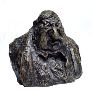 Náklad bust „Celebrites du Juste Milieu“ „“ Karikatura Jeana Marie Frucharda (1786 - 1872), zast. Le Degout ztělesnil 