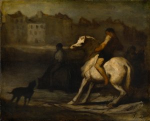 "Napajedlo", 1828-1879 od Honoré Daumier