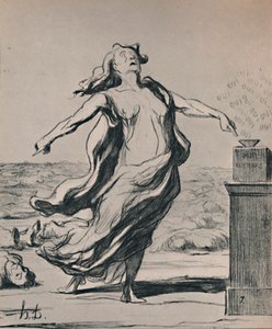 This Has Killed That, 1871, 1946 od Honoré Daumier