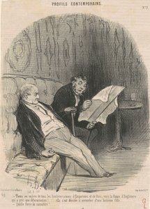 Stát uprostřed...otřesů... od Honoré Daumier