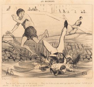 Tady je váš nápad! Obecní, kdo si dá panáka... od Honoré Daumier