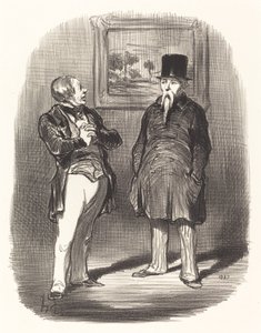 Počkej...nepoznal jsem tě... od Honoré Daumier