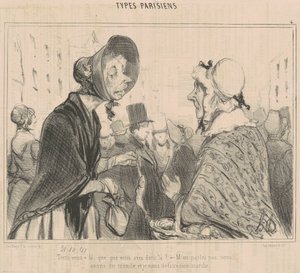 Tady máš, co máš? od Honoré Daumier