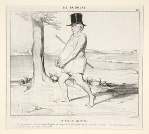 Porušení důvěry. Ubohý!! okrást z vězení právníka, který plave pod ochranou přírodních a společenských zákonů! od Honoré Daumier