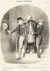 Stealth Move od Honoré Daumier