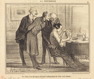 Falešná váza z Japonska vyrábí... od Honoré Daumier