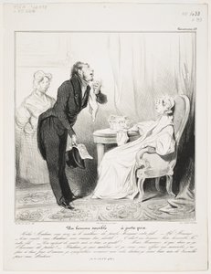 Citlivý muž (Caricaturana 43) od Honoré Daumier