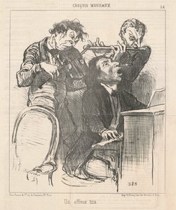Strašná trojka od Honoré Daumier