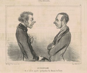 Ukázka toho, čemu říkáme...les beaux de paris od Honoré Daumier