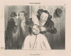 Výstřel! od Honoré Daumier