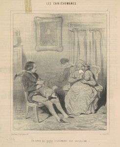 Synovec, který krutě získá majetek od Honoré Daumier