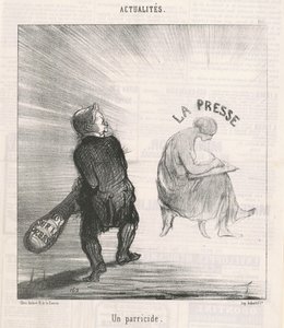 vražda od Honoré Daumier