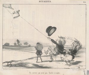 Služba... není snadné poskytnout od Honoré Daumier