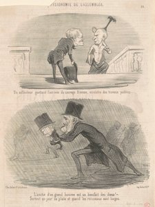 Právník sleduje ...Bineau! od Honoré Daumier