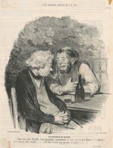 Vzpomínka na slávu od Honoré Daumier