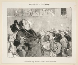 Vedoucí zavazuje od Honoré Daumier