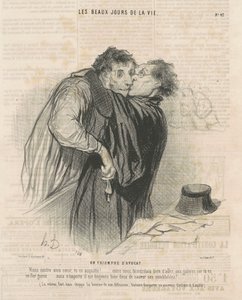 Triumf právníka od Honoré Daumier