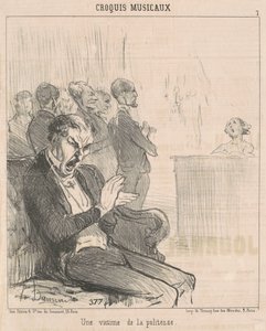 Oběť zdvořilosti od Honoré Daumier