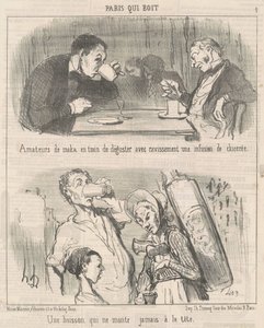 Nápoj, který vám nikdy nestoupne do hlavy od Honoré Daumier