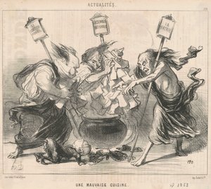 Špatná kuchyně od Honoré Daumier