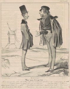 Spící zlatý důl od Honoré Daumier