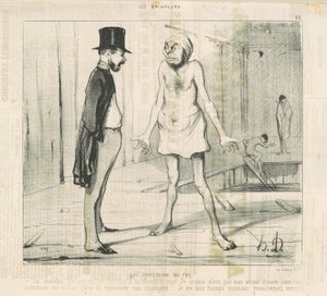 Vyznání víry od Honoré Daumier