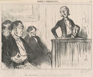 Hudební večer od Honoré Daumier