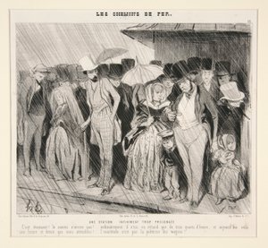 Nekonečně příliš dlouhá stanice: C od Honoré Daumier
