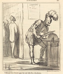 Využití volného času... od Honoré Daumier